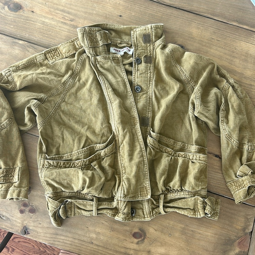 Free People slouchy jacket